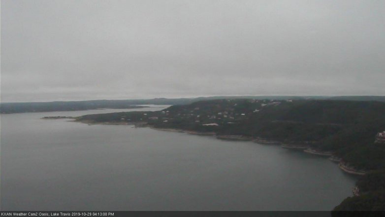Lake Travis webcam, October 29, 2019 3:15 PM CT