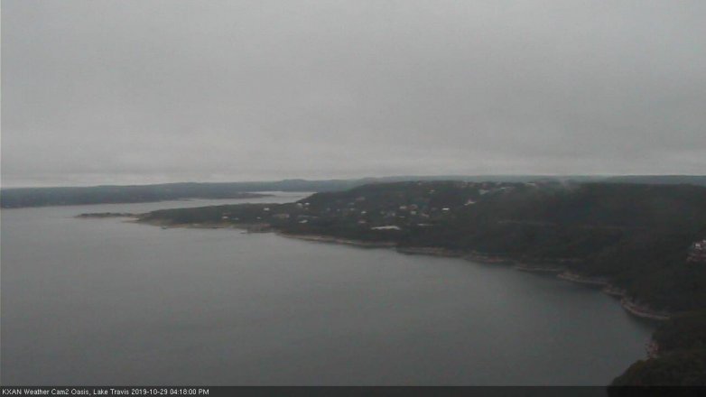 Lake Travis webcam, October 29, 2019 3:20 PM CT