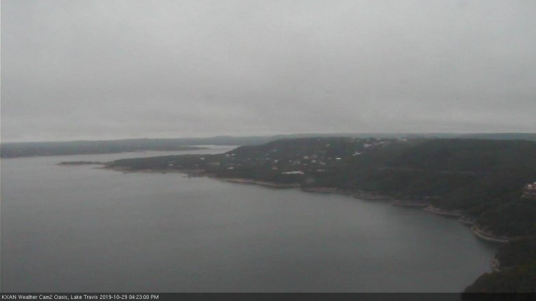 Lake Travis webcam, October 29, 2019 3:25 PM CT