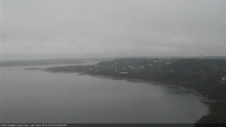 Lake Travis webcam, October 29, 2019 3:30 PM CT