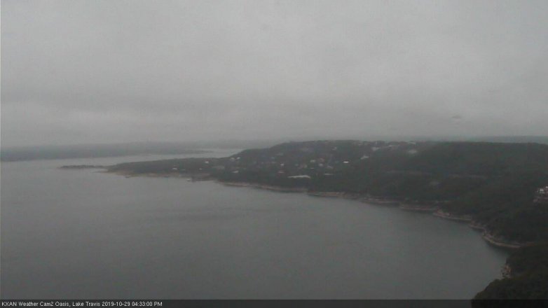 Lake Travis webcam, October 29, 2019 3:35 PM CT