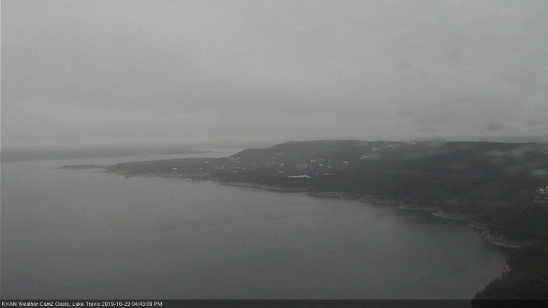 Lake Travis webcam, October 29, 2019 3:45 PM CT