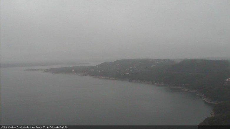 Lake Travis webcam, October 29, 2019 3:50 PM CT
