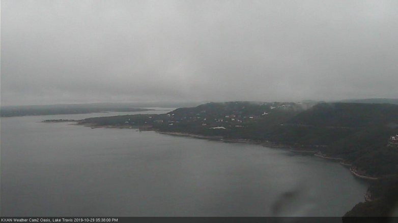 Lake Travis webcam, October 29, 2019 4:40 PM CT
