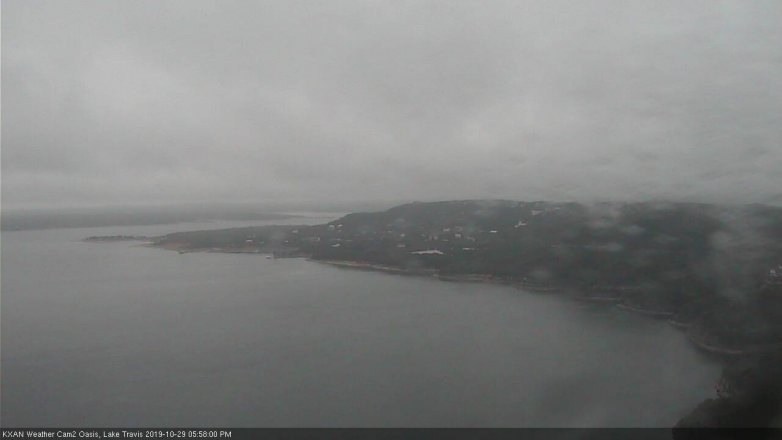 Lake Travis webcam, October 29, 2019 5:00 PM CT
