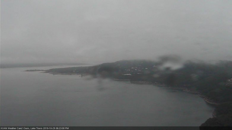 Lake Travis webcam, October 29, 2019 5:25 PM CT