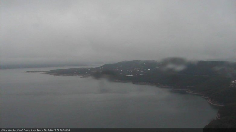 Lake Travis webcam, October 29, 2019 5:30 PM CT