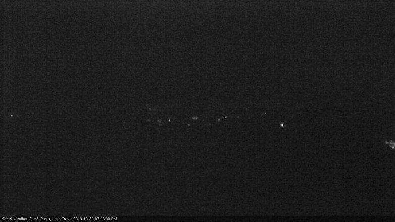 Lake Travis webcam, October 29, 2019 6:25 PM CT