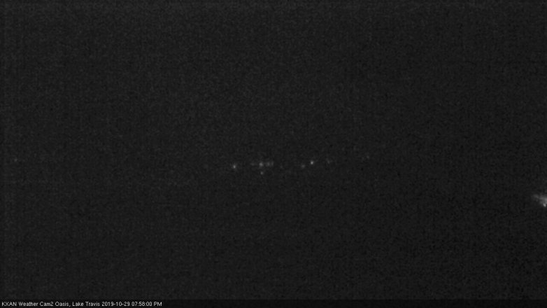 Lake Travis webcam, October 29, 2019 7:00 PM CT