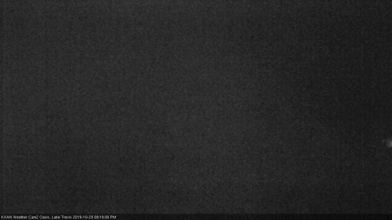 Lake Travis webcam, October 29, 2019 7:20 PM CT