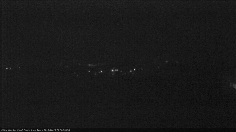 Lake Travis webcam, October 29, 2019 7:40 PM CT