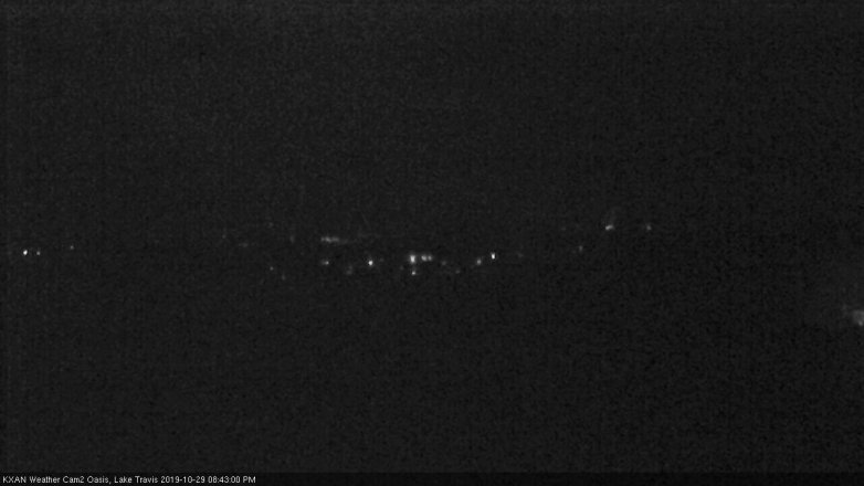 Lake Travis webcam, October 29, 2019 7:45 PM CT
