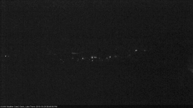 Lake Travis webcam, October 29, 2019 7:50 PM CT