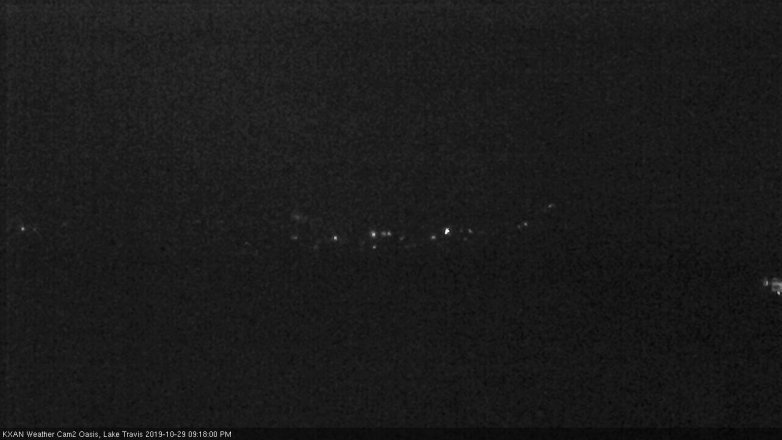 Lake Travis webcam, October 29, 2019 8:20 PM CT