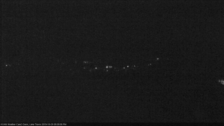 Lake Travis webcam, October 29, 2019 8:40 PM CT