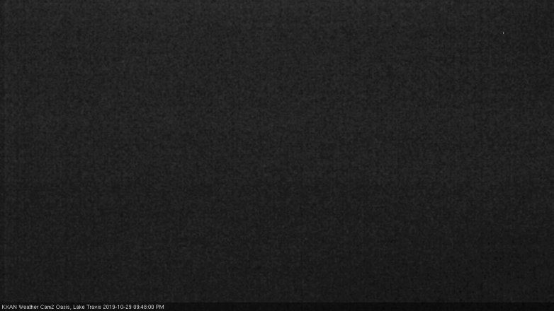 Lake Travis webcam, October 29, 2019 8:50 PM CT