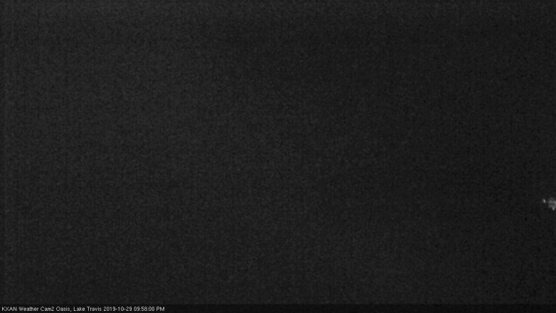 Lake Travis webcam, October 29, 2019 9:00 PM CT