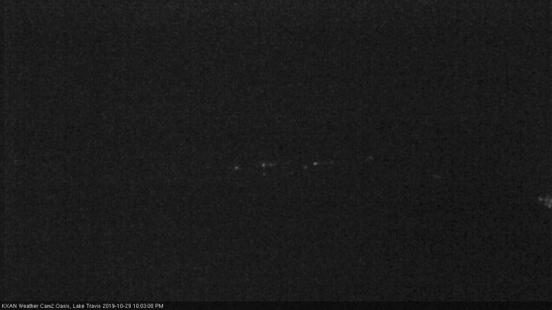 Lake Travis webcam, October 29, 2019 9:05 PM CT