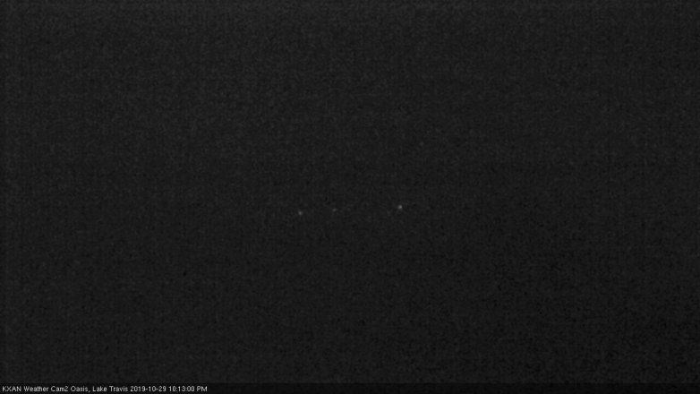 Lake Travis webcam, October 29, 2019 9:15 PM CT