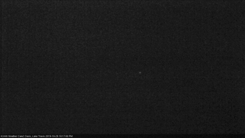 Lake Travis webcam, October 29, 2019 9:20 PM CT