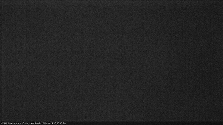 Lake Travis webcam, October 29, 2019 9:40 PM CT