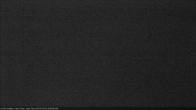 Lake Travis webcam, October 29, 2019 9:50 PM CT