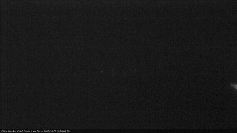 Lake Travis webcam, October 29, 2019 10:00 PM CT