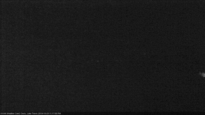 Lake Travis webcam, October 29, 2019 10:20 PM CT
