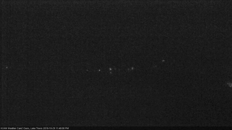Lake Travis webcam, October 29, 2019 10:50 PM CT
