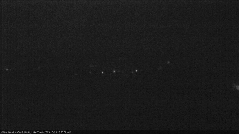 Lake Travis webcam, October 29, 2019 11:55 PM CT