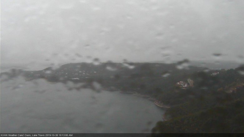 Lake Travis webcam, October 30, 2019 9:15 AM CT