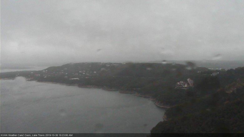 Lake Travis webcam, October 30, 2019 9:25 AM CT