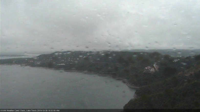 Lake Travis webcam, October 30, 2019 9:35 AM CT