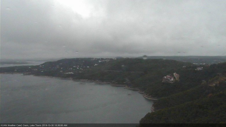 Lake Travis webcam, October 30, 2019 9:40 AM CT