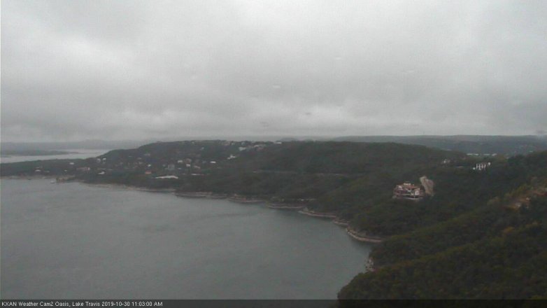Lake Travis webcam, October 30, 2019 10:05 AM CT