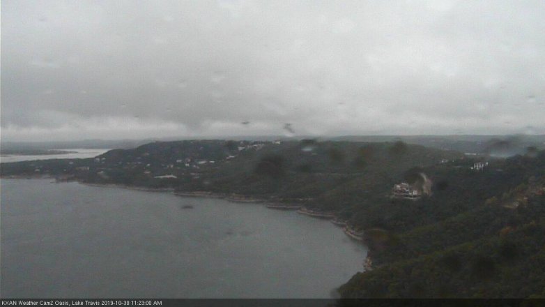 Lake Travis webcam, October 30, 2019 10:25 AM CT