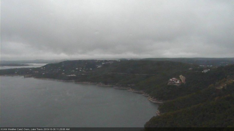 Lake Travis webcam, October 30, 2019 10:30 AM CT
