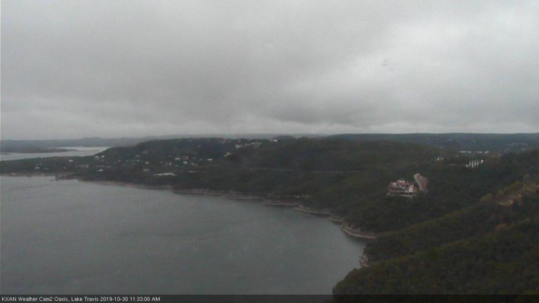 Lake Travis webcam, October 30, 2019 10:35 AM CT