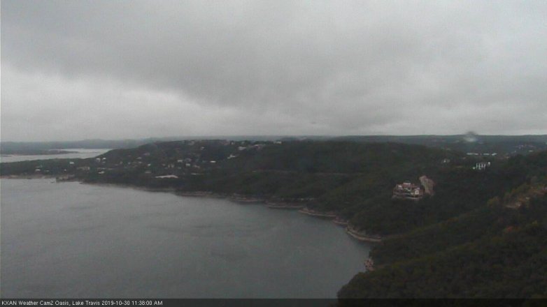 Lake Travis webcam, October 30, 2019 10:40 AM CT