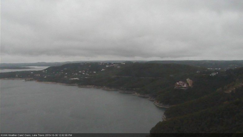 Lake Travis webcam, October 30, 2019 11:05 AM CT