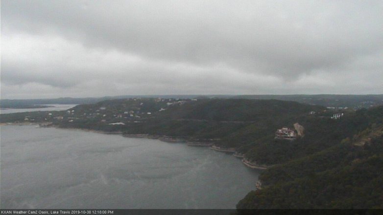 Lake Travis webcam, October 30, 2019 11:20 AM CT