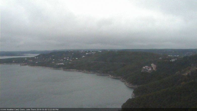 Lake Travis webcam, October 30, 2019 11:25 AM CT