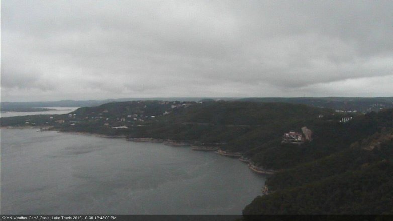 Lake Travis webcam, October 30, 2019 11:45 AM CT