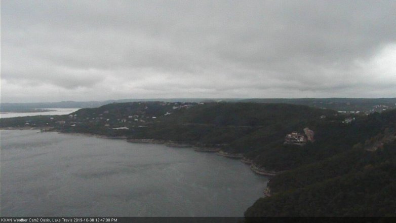 Lake Travis webcam, October 30, 2019 11:50 AM CT