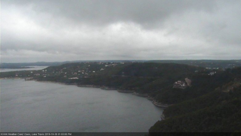 Lake Travis webcam, October 30, 2019 12:05 PM CT