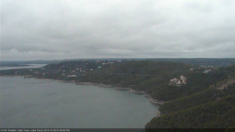 Lake Travis webcam, October 30, 2019 12:10 PM CT