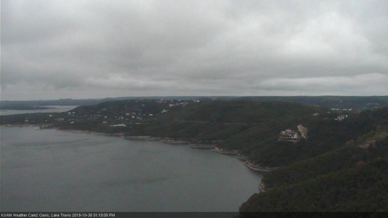 Lake Travis webcam, October 30, 2019 12:20 PM CT