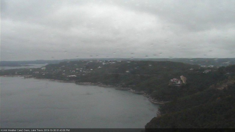 Lake Travis webcam, October 30, 2019 12:45 PM CT