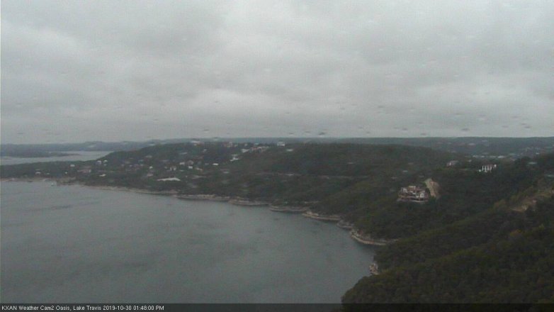 Lake Travis webcam, October 30, 2019 12:50 PM CT
