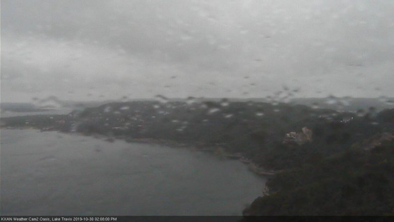 Lake Travis webcam, October 30, 2019 1:10 PM CT